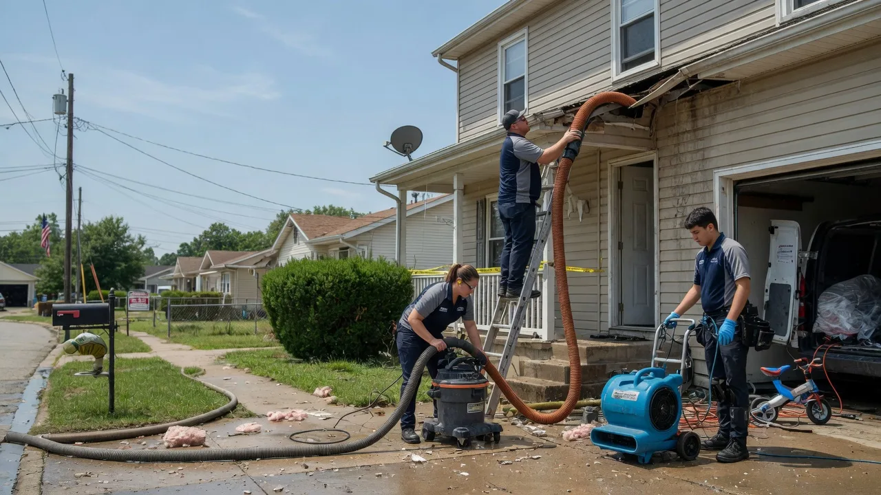 Water Damage Restoration in Wheaton, IL near me